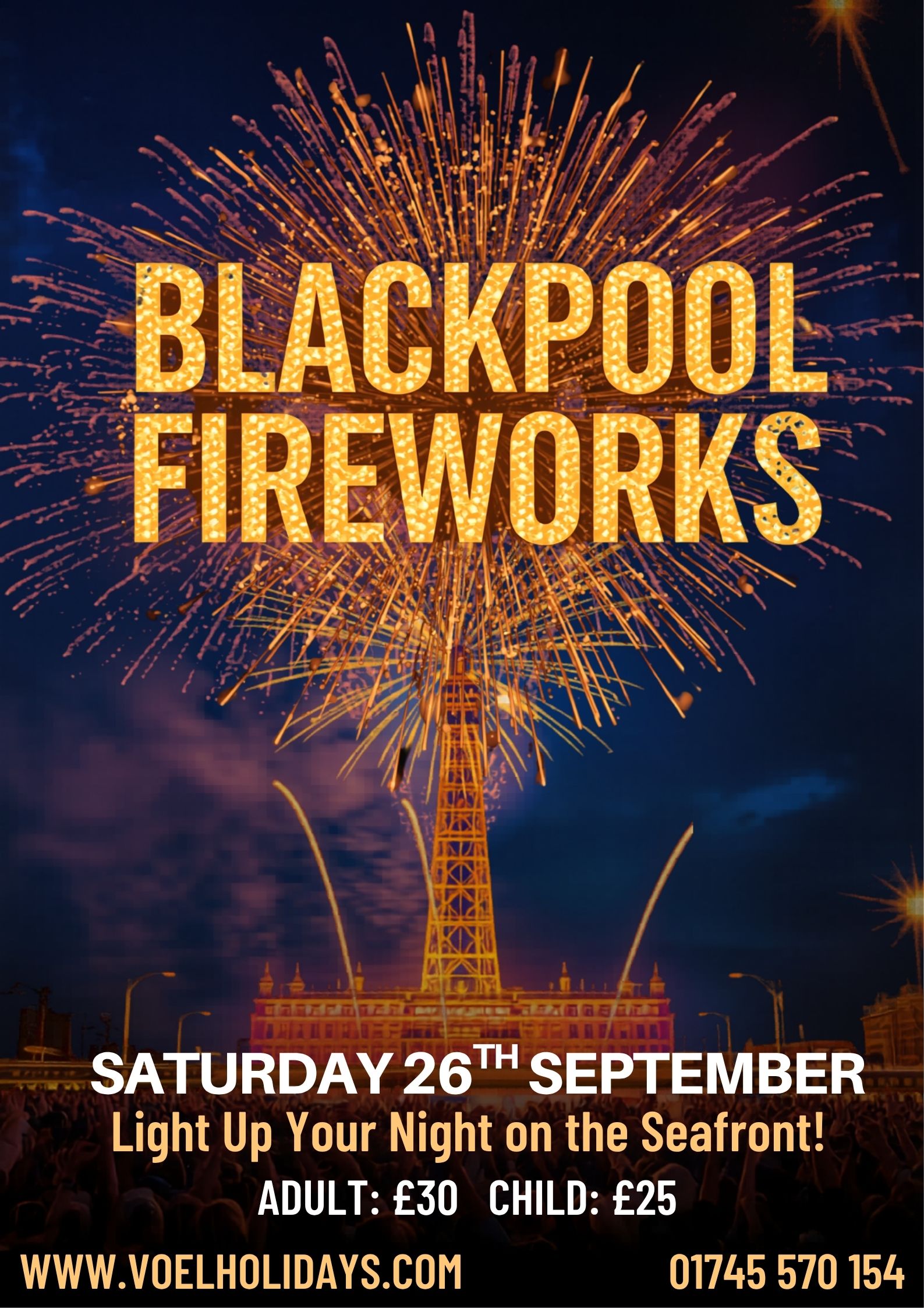 Blackpool Fireworks 2026