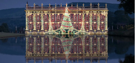Chatsworth House at Christmas Time 